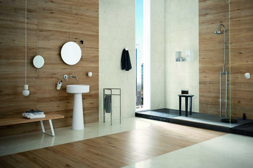 Gresie exterior / interior portelanata rectificata antracit 60x60 cm, Marazzi Allmarble Saint Laurent