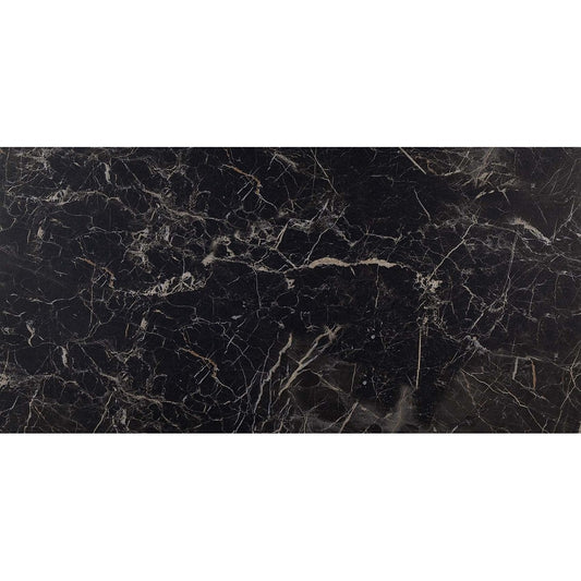 Gresie exterior portelanata rectificata antracit 60x120 cm, Marazzi Allmarble Saint Laurent Strutturato