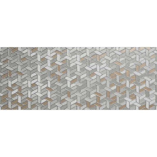 Decor interior alb 20x50 cm, Marazzi Appeal Sign White