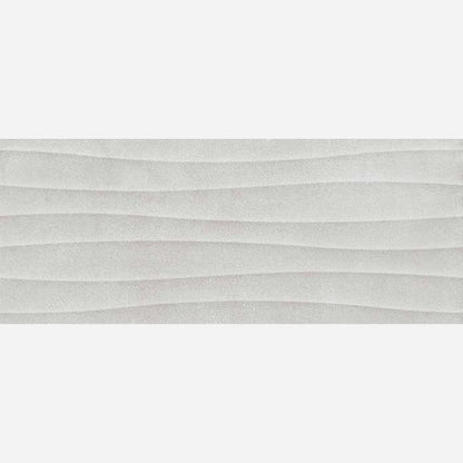 Faianta baie / bucatarie gri 20x50 cm, Marazzi Appeal Struttura Wind 3D Grey