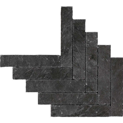 Mozaic 44.9x61.6 cm, Marazzi Mystone Ardesia Antracite