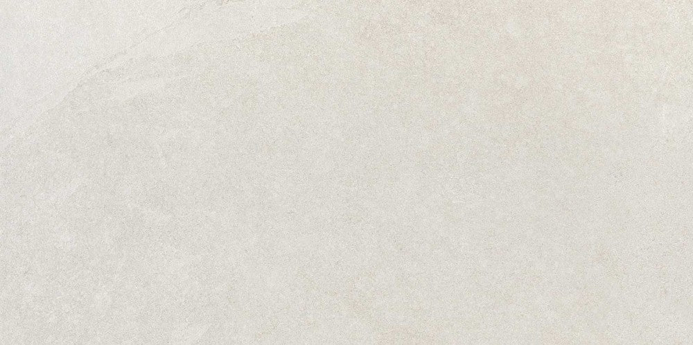 Gresie interior portelanata rectificata alba 30x60 cm, Marazzi Mystone Ardesia Bianco