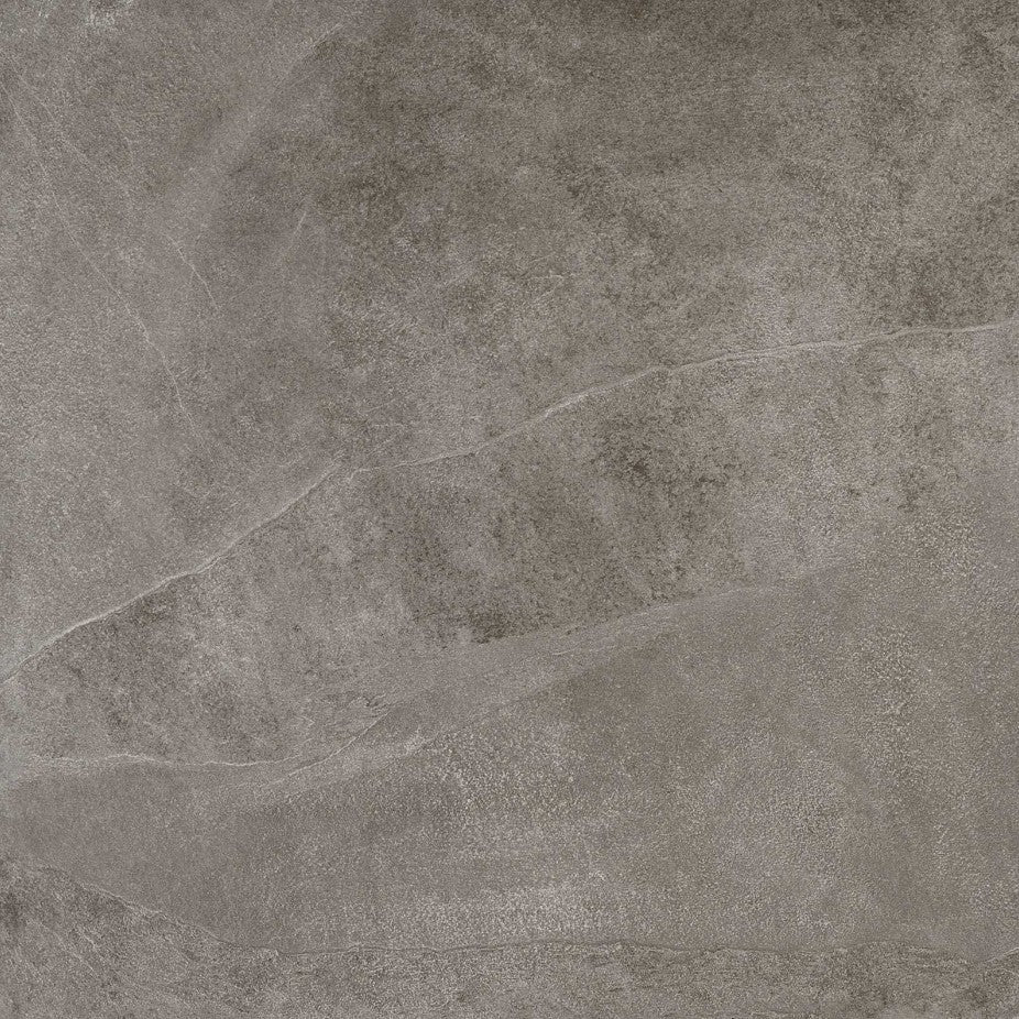 Gresie interior portelanata rectificata gri 75x75 cm, Marazzi Mystone Ardesia Cenere