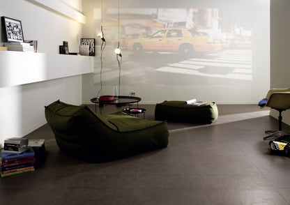 Gresie exterior / interior portelanata rectificata maro 60x60 cm, Marazzi Block Lux Mocha