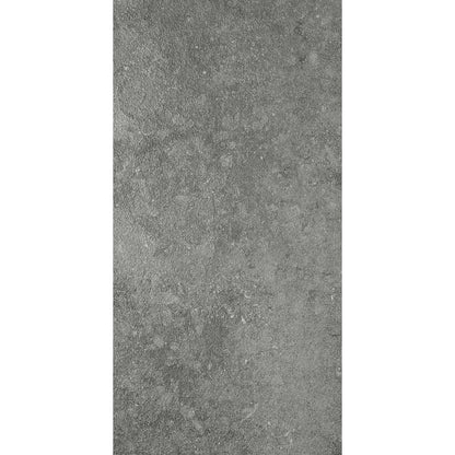 Gresie exterior portelanata rectificata gri 60x120 cm, Marazzi Mystone Bluestone Grigio Strutturato