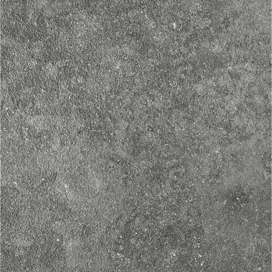 Gresie exterior portelanata rectificata gri 60x60 cm, Marazzi Mystone Bluestone Piombo Strutturato