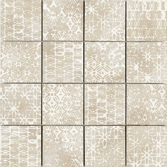 Mozaic 30x30 cm, Marazzi Chalk Butter/Sand Texture