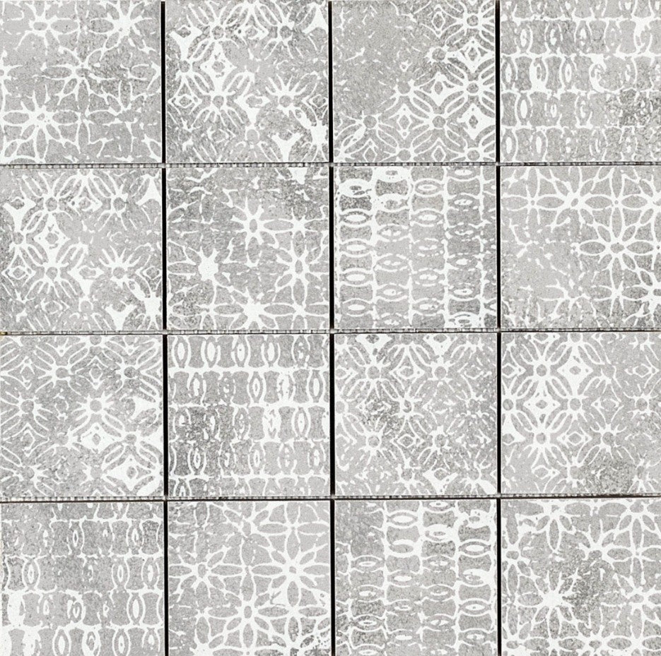 Mozaic 30x30 cm, Marazzi Chalk Butter/Smoke/Grey Texture