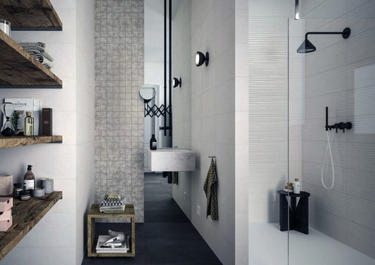 Mozaic 30x30 cm, Marazzi Chalk Butter/Smoke/Grey Texture