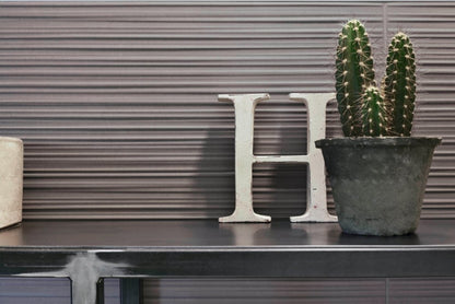 Faianta baie / bucatarie gri 25x76 cm, Marazzi Chalk Smoke Struttura Fiber 3D