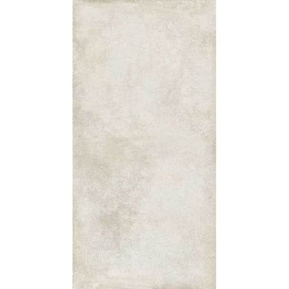 Gresie interior portelanata rectificata alba 60x120 cm, Marazzi Clays Cotton