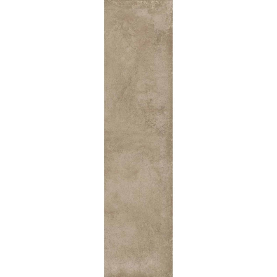 Gresie interior portelanata rectificata maro 30x120 cm, Marazzi Clays Earth