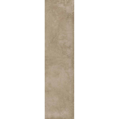 Gresie interior portelanata rectificata maro 30x120 cm, Marazzi Clays Earth