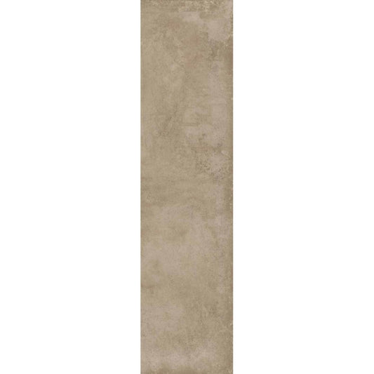 Gresie interior portelanata rectificata maro 30x120 cm, Marazzi Clays Earth