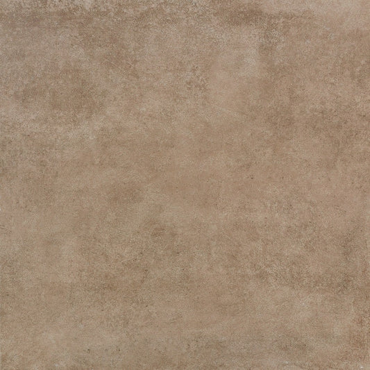 Gresie interior portelanata rectificata maro 75x75 cm, Marazzi Clays Earth