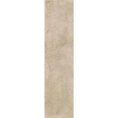 Gresie interior portelanata rectificata bej 30x120 cm, Marazzi Clays Sand