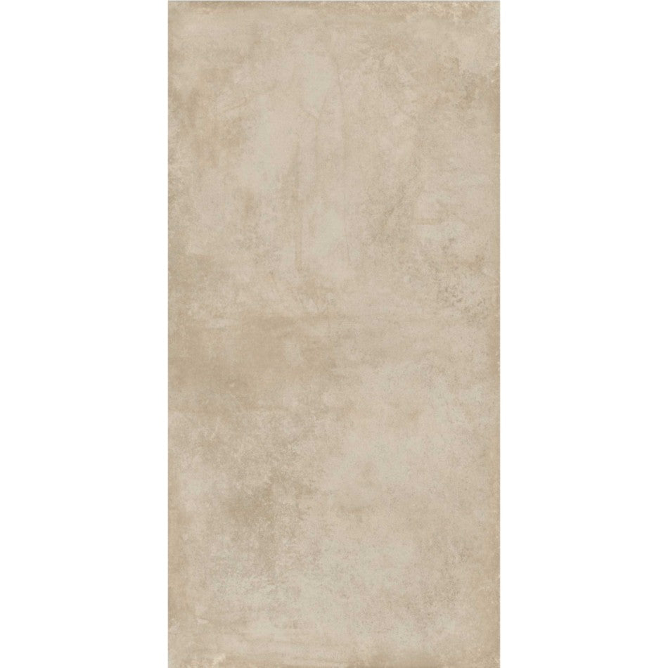 Gresie interior portelanata rectificata bej 60x120 cm, Marazzi Clays Sand