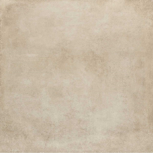 Gresie interior portelanata rectificata bej 75x75 cm, Marazzi Clays Sand