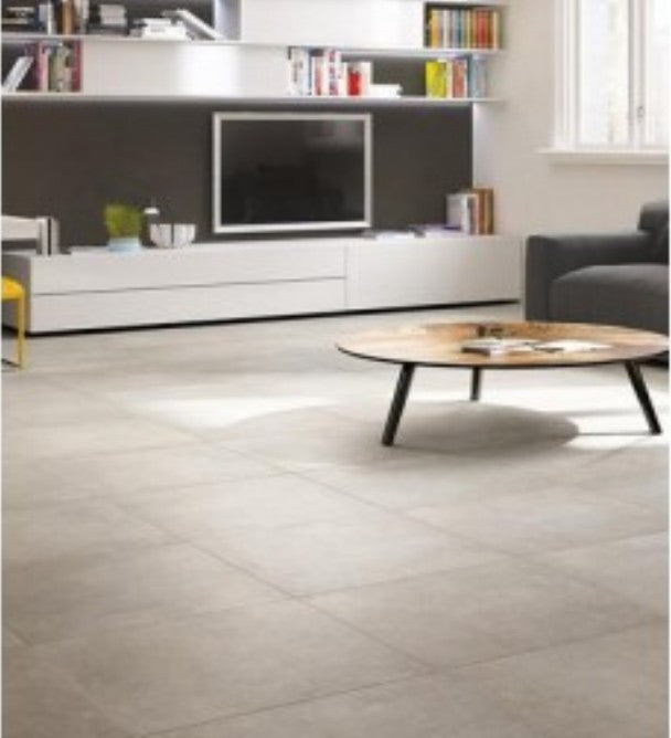 Gresie exterior / interior portelanata crem 33.3x33.3 cm, Marazzi Dust Cream