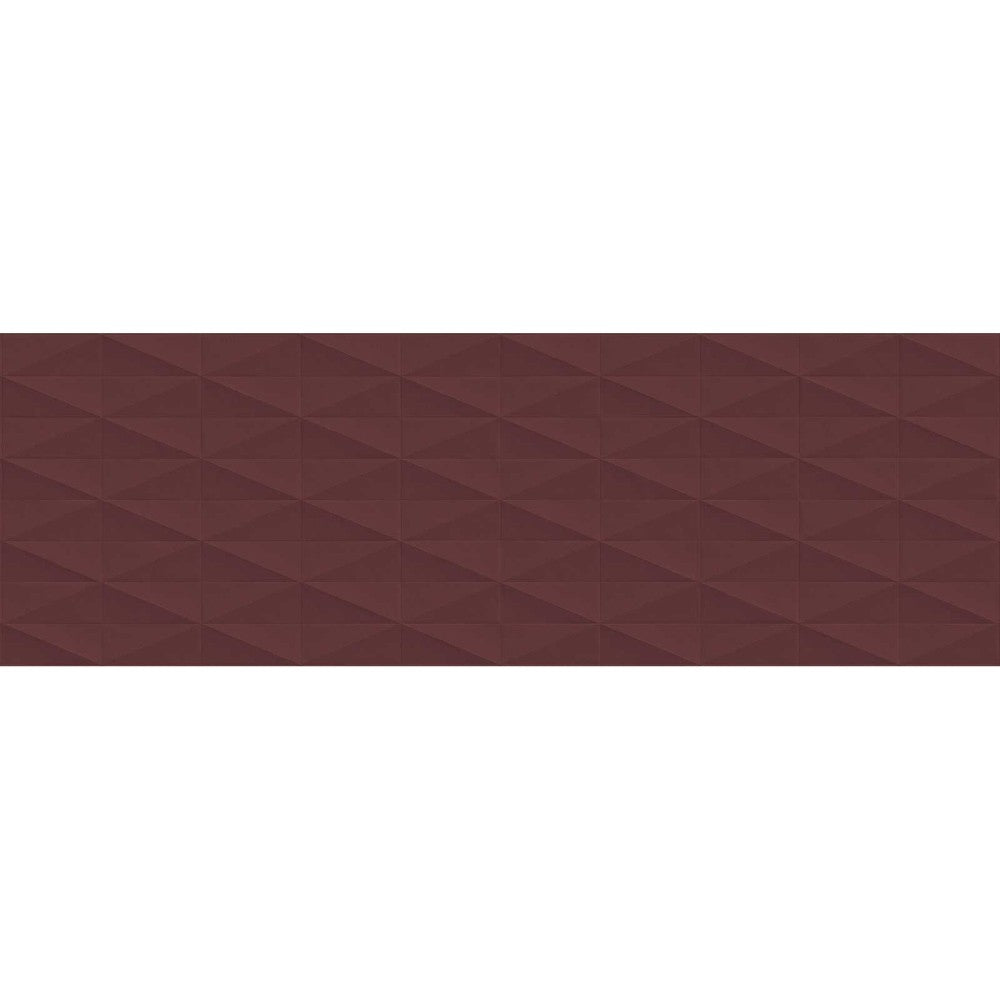Faianta baie / bucatarie rectificata mov 40x120 cm, Marazzi Eclettica Purple Struttura Diamond 3D