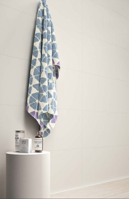 Faianta baie / bucatarie rectificata alba 40x120 cm, Marazzi Essenziale Satinato