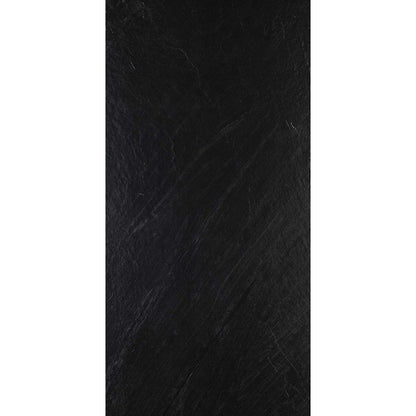 Gresie exterior / interior neagra 75x150 cm, Marazzi Mystone Lavagna Nero