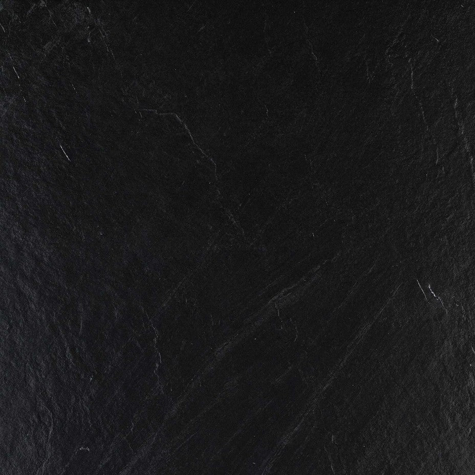 Gresie exterior / interior neagra 75x75 cm, Marazzi Mystone Lavagna Nero