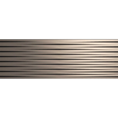 Decor interior maro 40x120 cm, Marazzi Essenziale Struttura Drape 3D Metal