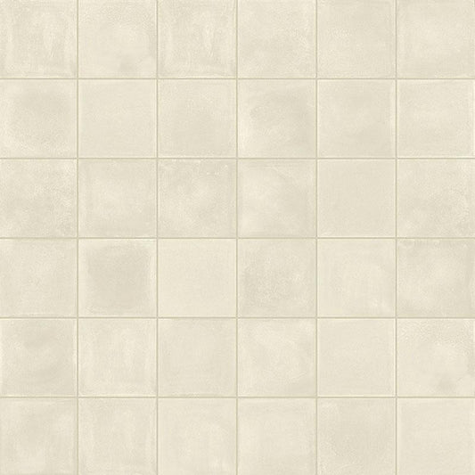Gresie exterior / interior portelanata bej 10x10 cm, Marazzi D_Segni Blend Osso