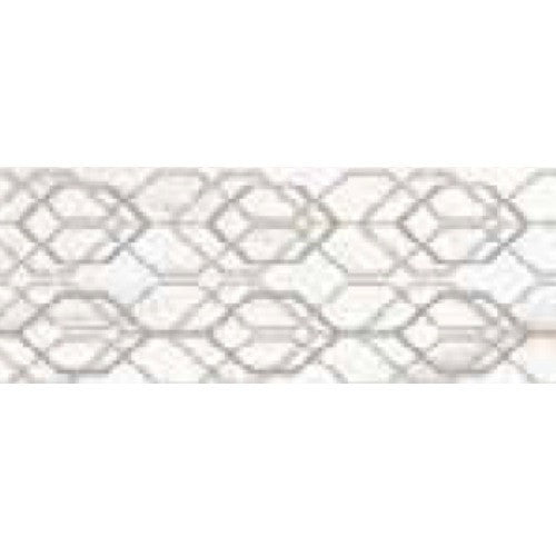 Decor interior alb 30x90 cm, Marazzi Marbleplay Net White