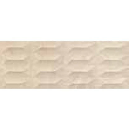 Faianta baie / bucatarie rectificata crem 30x90 cm, Marazzi Marbleplay Struttura 3D Gem Marfil