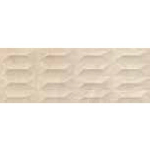 Faianta baie / bucatarie rectificata crem 30x90 cm, Marazzi Marbleplay Struttura 3D Gem Marfil