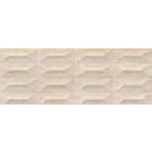 Faianta baie / bucatarie rectificata crem 30x90 cm, Marazzi Marbleplay Struttura 3D Gem Travertino