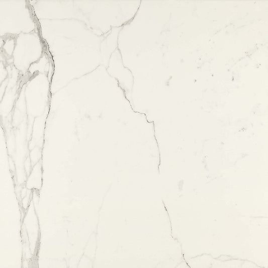 Gresie exterior / interior portelanata rectificata alba 60x60 cm, Marazzi Marbleplay White