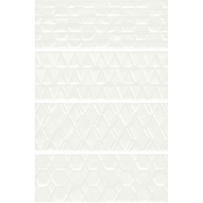 Decor interior alb 10x30 cm, Marazzi Mellow Sugar