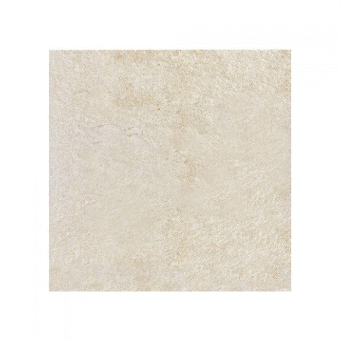 Gresie exterior portelanata rectificata alba 60x60 cm, Marazzi Multiquarz20 White