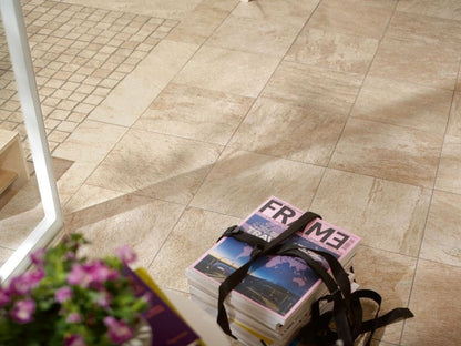 Gresie exterior / interior portelanata bej 60x60 cm, Marazzi Multiquartz Beige