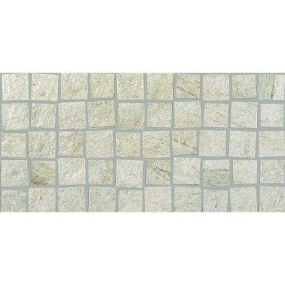 Decor exterior / interior alb 30x60 cm, Marazzi Multiquarz Mosaico White