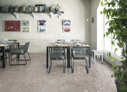 Gresie exterior / interior portelanata rectificata gri 30x60 cm, Marazzi Mystone Ceppo di Gre Greige