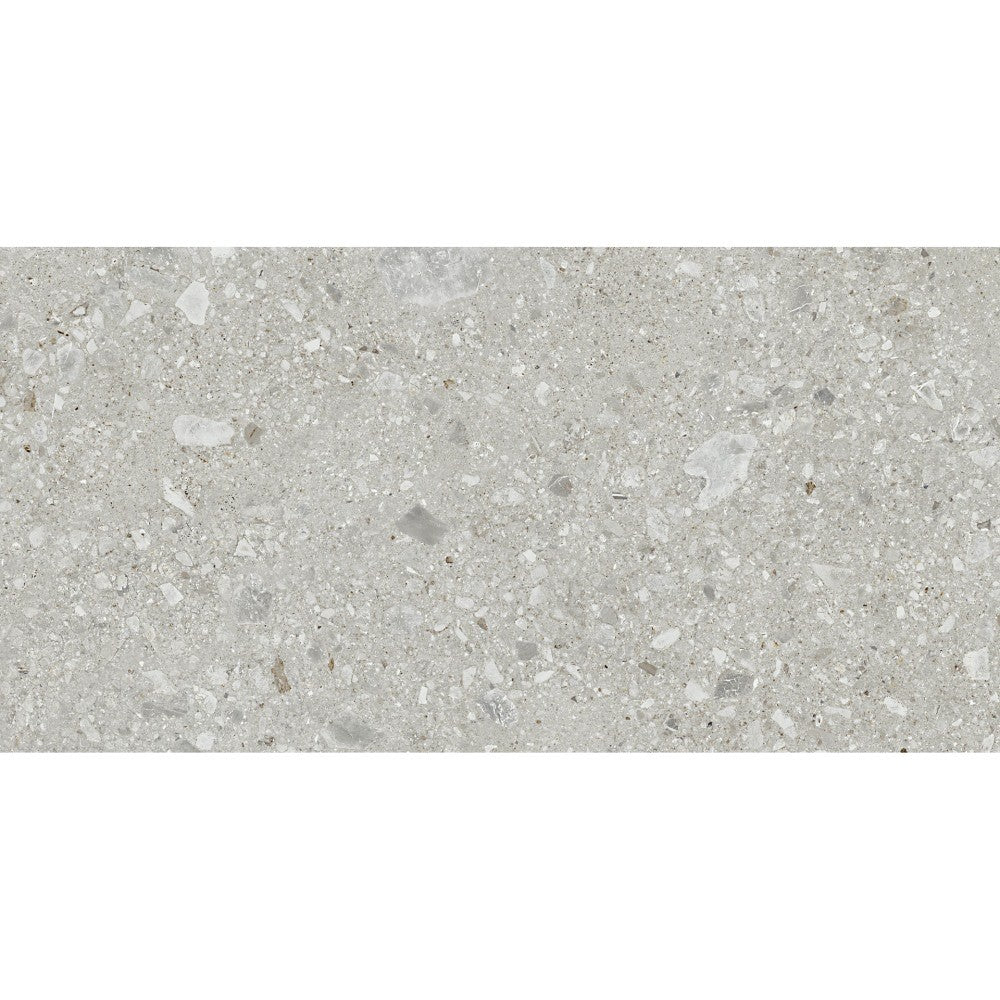 Gresie exterior / interior portelanata rectificata gri 30x60 cm, Marazzi Mystone Ceppo di Gre Grey
