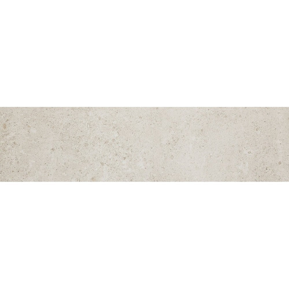 Gresie exterior portelanata rectificata alba 30x60 cm, Marazzi Mystone Gris Fleury Bianco Strutturato