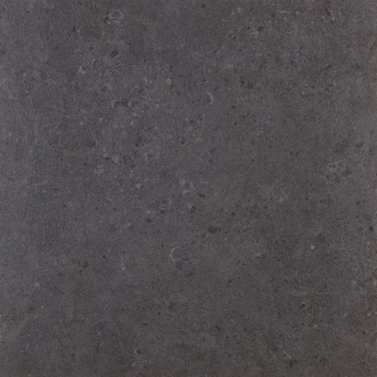 Gresie exterior / interior portelanata rectificata neagra 60x60 cm, Marazzi Mystone Gris Fleury Nero