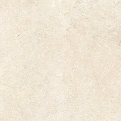 Gresie exterior / interior portelanata rectificata crem 60x60 cm, Marazzi Mystone Limestone Ivory