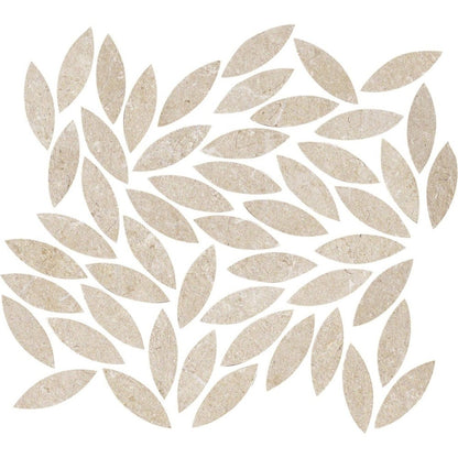Mozaic 34.2x38 cm, Marazzi Mystone Limestone Sand Foglie