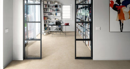 Gresie exterior / interior portelanata rectificata bej 60x60 cm, Marazzi Mystone Limestone Sand