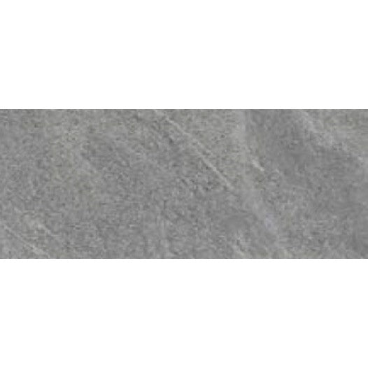Gresie exterior portelanata rectificata gri 30x60 cm, Marazzi Mystone Quarzite Strutturato Platinum