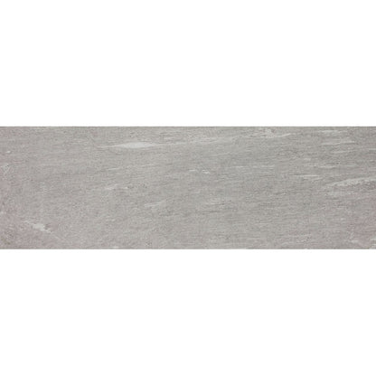 Gresie exterior portelanata rectificata gri 30x60 cm, Marazzi Pietra di Vals Greige Strutturato