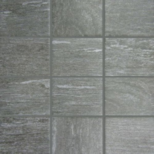 Gresie exterior / interior portelanata antracit 10x10 cm, Marazzi Pietra di Vals Antracite