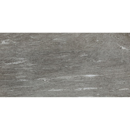 Gresie exterior / interior portelanata rectificata antracit 60x120 cm, Marazzi Pietra di Vals Antracite