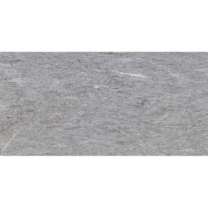 Gresie exterior / interior portelanata rectificata gri 60x120 cm, Marazzi Pietra di Vals Grigio